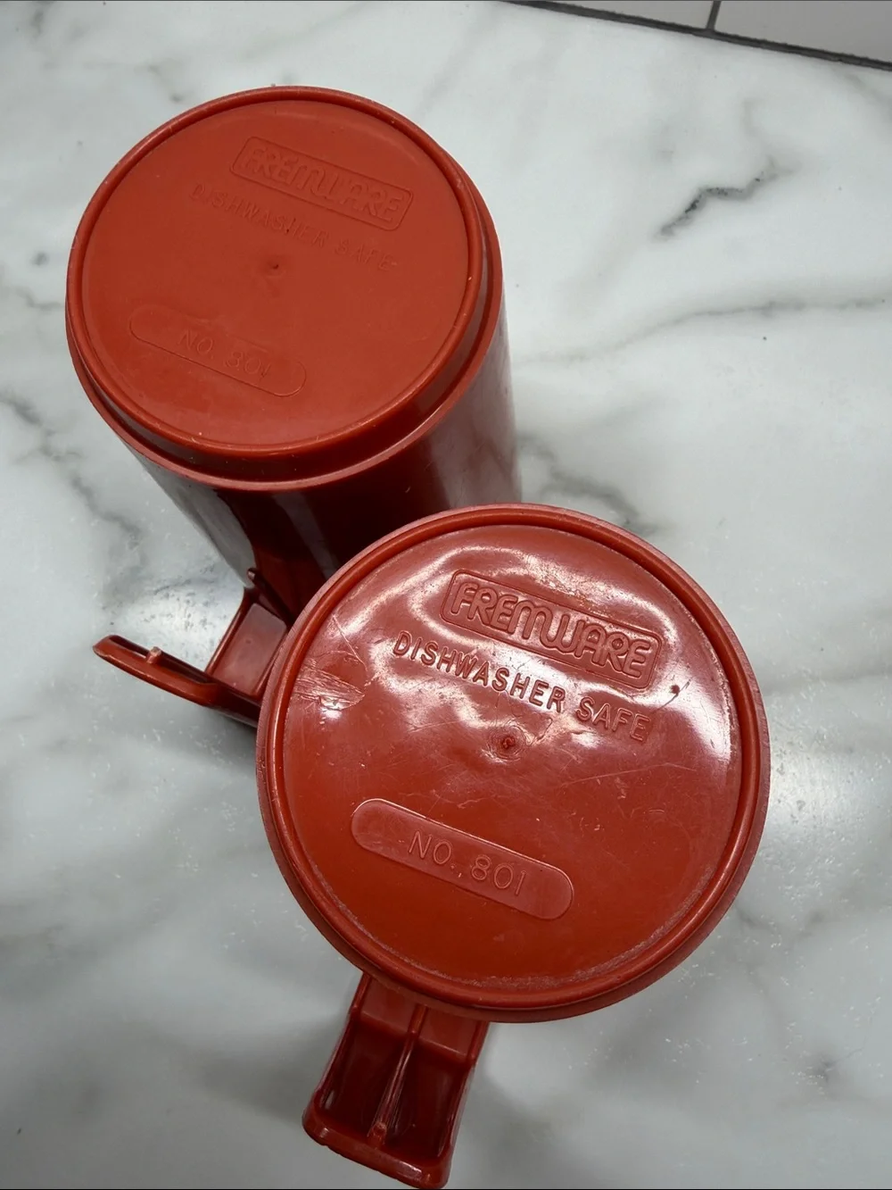 Vintage Fremware Stacking Mugs